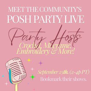 Support our Party Hosts for 9/25